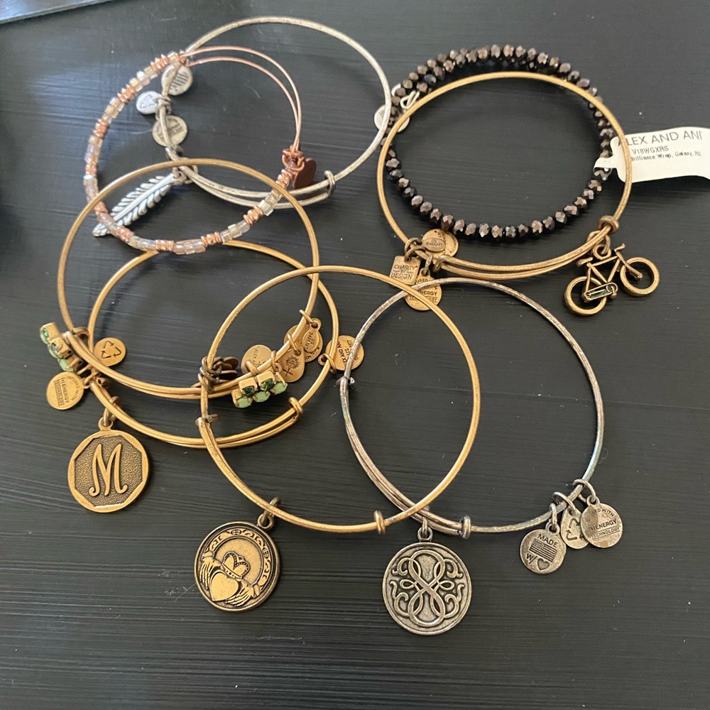 Alex and Ani bracelet bundle